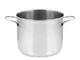 Home Pentola, Acciaio Inox, 7 Litri