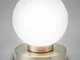 B.K.Licht Lampada da comodino, forma a sfera, interruttore touch, luce da tavolo, abat-jou...