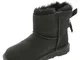 UGG Mini Bailey Bow Ii, Stivali Classici Unisex - Bambini e ragazzi, Nero, 30 EU