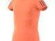 adidas G Club Tee T-Shirt, Bambina, Amber Tint/Grey Six, 5-6Y