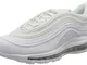 Nike Air Max 97 (GS), Scarpe da Atletica Leggera Uomo, Bianco (White/White/Metallic Silver...