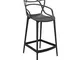 Kartell Masters Stool Sgabello, Tecnopolimero termoplastico Riciclato con Carica Minerale...