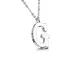 Bungsa®, Collana con Lettere A-Z, di Colore Argento o Oro Rosato, Collana con Alfabeto con...