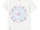 Desigual TS_igualada T-Shirt, Avorio (Crudo 1001), 116 (Taglia Produttore: 5/6) Bambina