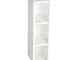 Puckdaddy Scaffale Moritz - 19x30x75 cm, scaffale in legno bianco, scaffale fasciatoio div...