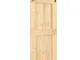 vidaXL Porta Scorrevole con Set Hardware 90x210 cm Legno Massello Pino