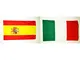 AZ FLAG Bandiera Spagna 250x150cm - Gran Bandiera Spagnola 150 x 250 cm - Bandiere & Bandi...