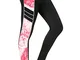 New Mincc Leggings Donna Sportivi Pantaloni Per Yoga Allenamento Fitness Vite Alta Opaco S...