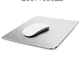 Metallo mouse pad in alluminio opaco duro liscio magia pad sottile del mouse su due lati i...