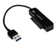 LogiLink au0012 a USB 3.0 Adapter/convertitore 2,5 Pollici (6,35 cm) SATA Nero