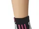 X-Socks Run Speed Two Lady - Calza Running, Donna, Nero (Black/Fuchsia), 35/36