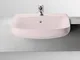 Lavabo lavandino semincasso, Conca Ideal Standard colore rosa