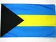 AZ FLAG Bandiera Bahamas 150x90cm - Bandiera BAHAMENSE 90 x 150 cm