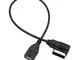 Convertitore Audio Ausiliario, Cavo Adattatore USB per AMI MMI AUX MP3 Cavo Adattatore per...