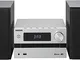 Kenwood M-720DAB set audio da casa Microsistema audio per la casa Nero, Argento 25 W