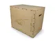 Polanik Box pliometrico Legno – Altezza da 40 a 60 cm - Salto - Sprint - Forza - Condizion...