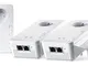 devolo Kit Multiroom Magic 2 WiFi 6 (ax): 3 adattatori WiFi PLC, presa Gigogne (2400 Mbit,...