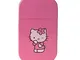 Pink Glitter Hello Kitty Pink Flame Pocket Accendino Ricaricabile Kawaii Simpatico Accendi...