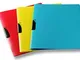 Fellowes F007RO Cartellina Clipper, Rosso
