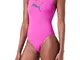 PUMA Swimsuit, Costume Intero Donna, Purple Combo, S