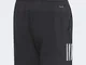 Adidas B CLUB 3S SHORT Pantaloncini Sportivi, Bambino, black/white, 1112