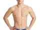 arena Fundamentals Borders Costume da Bagno Uomo, Costume Slip Uomo Mare e Piscina ad Asci...