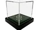 Universal Acrilico Vetrina 10 x 10 x 10 cm/Showcase/Bacheca con Verde Velluto, per Palla d...