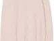 Marchio Amazon - MERAKI Pullover Cotone Donna Girocollo, Rosa (Pale Pink), 42, Label: S