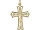 Strabilia Ciondolo Croce in Oro 18 Kt
