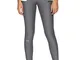 Under Armour UA Heatgear, Pantaloni corti Donna, Grigio (Charcoal Light Heather/Charcoal L...