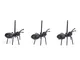 Kikkerland - Spiedini a Forma di formiche per Festa – Set di 20 Pezzi