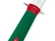 Sanelli Premana Professional Coltello Apriostriche, Acciaio Inossidabile, Verde/Rosso, 20....