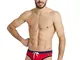 arena Fundamentals Borders Costume da Bagno Uomo, Costume Slip Uomo Mare e Piscina ad Asci...