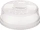 Rotho Basic Copertura a Microonde, Plastica (PP) senza BPA, Trasparente, 26.5 x 26.5 x 6.5...
