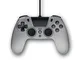 Gioteck Vx-4 Wired Controller (Sony PS4) - Titanium Controller Play 4, Controller Gamepad...