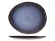 Cosy & Trendy Piatto ovale zaffiro Blu-27,5 X 23 Cm-Set di 4