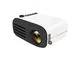 Proiettore Mini proiettore Portatile Portatile a casa Supporta HD 1080P Piccolo proiettore...