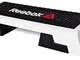 REEBOK Step - Tagliere aerobico regolabile in altezza, colore: Bianco/Nero