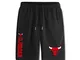 HYF Bull Jordan No. 23 Shorts in Cotone Summer Basketball Shorts Traspiranti Uomo