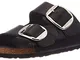 Birkenstock Arizona Big Buckle, Ciabatte Donna, Nero, 41 EU