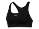 Puma 4Keeps M, Reggiseno Sportivo Donna, Nero Black/White Back, L