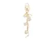 LIU JO Portachiavi lucky charm gold AA0265A0001 00529 GOLD, TAGLIA UNICA