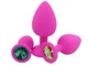 NYTYU S-ê-x-Toy 3 Dimensioni Silicone Anàlē Perline B-ütt Plug con Stone Adult Gày Product...