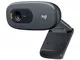 Logitech C270 Webcam HD, 720p/30fps, Videochiamate HD Widescreen, Correzione Automatica ‎L...