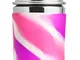 Pura Kiki Trinklernflasche Acciaio Inossidabile Pink Swirl pura Stainless