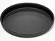 LloydPans 10x1, Straight Sided Pizza Pan, Pre-Seasoned PSTK, Rolled Rim for Strength Tegli...