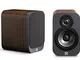 Q Acoustics Q3010 Libreria Altoparlanti, American WalNutt, 2 Pezzi