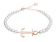 Paul Hewitt Braccialetto Donna con Perle Anchor Spirit - Bracciale Donna (Bianco) con Cion...