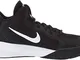 Nike Precision III, Scarpe da Basket Uomo, Nero (Black/White 002), 41 EU