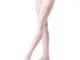 tanzdunsje Collant da Ballo Balletto per bambina donna 3 colori rosa bianco nero